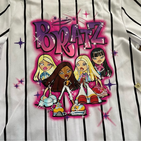 Bratz Baseball Jersey shirt sz M - Picture 6 of 6